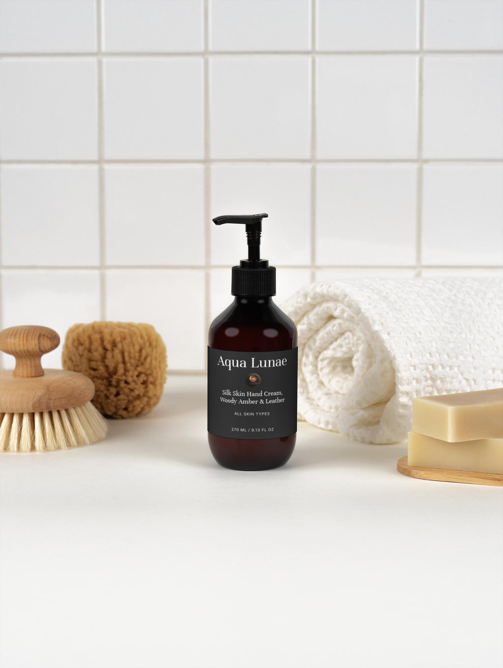 Silk Skin Hand Cream, Woody Amber & Leather