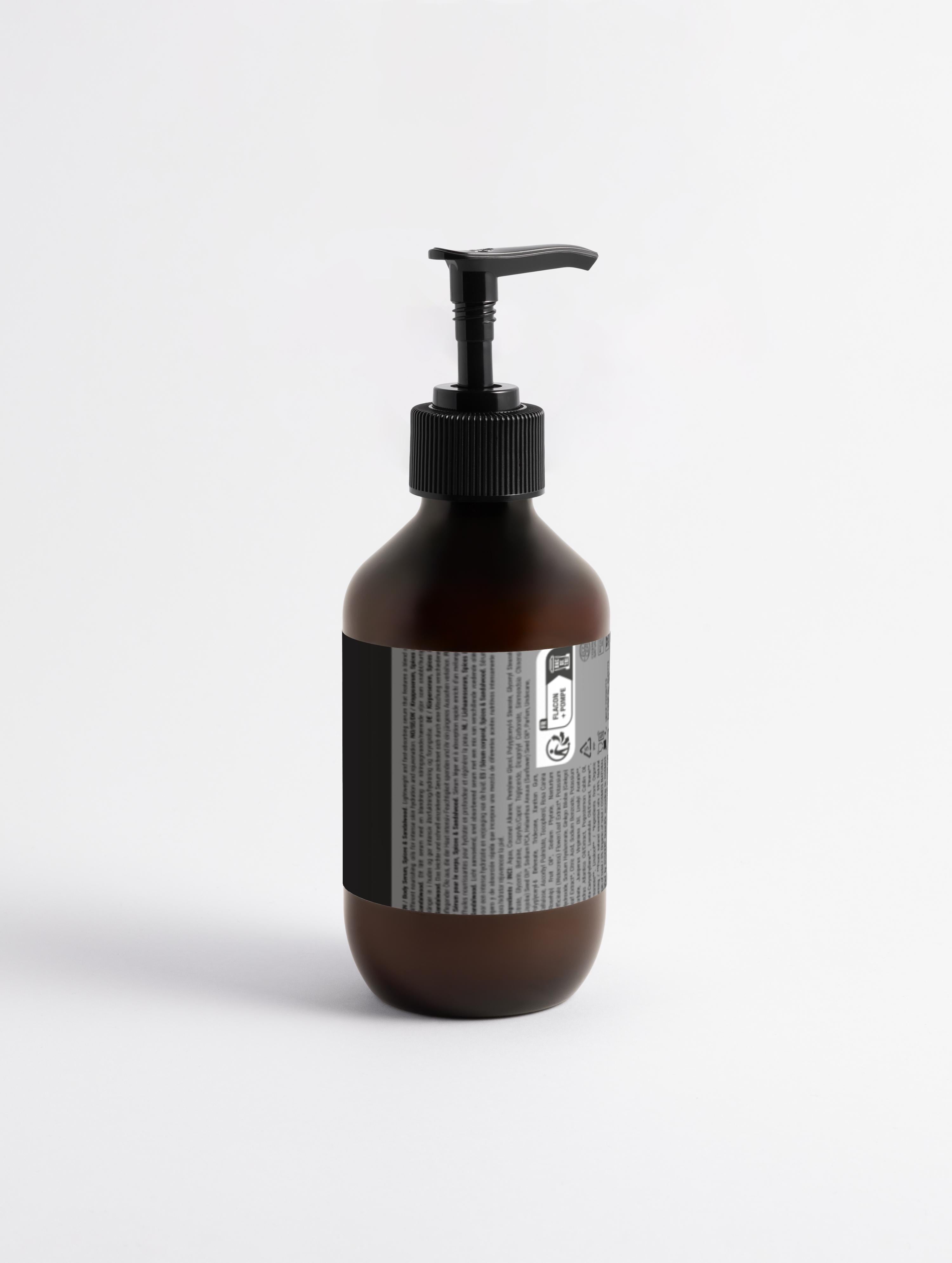 Silk Skin Body Serum, Spices & Sandalwood