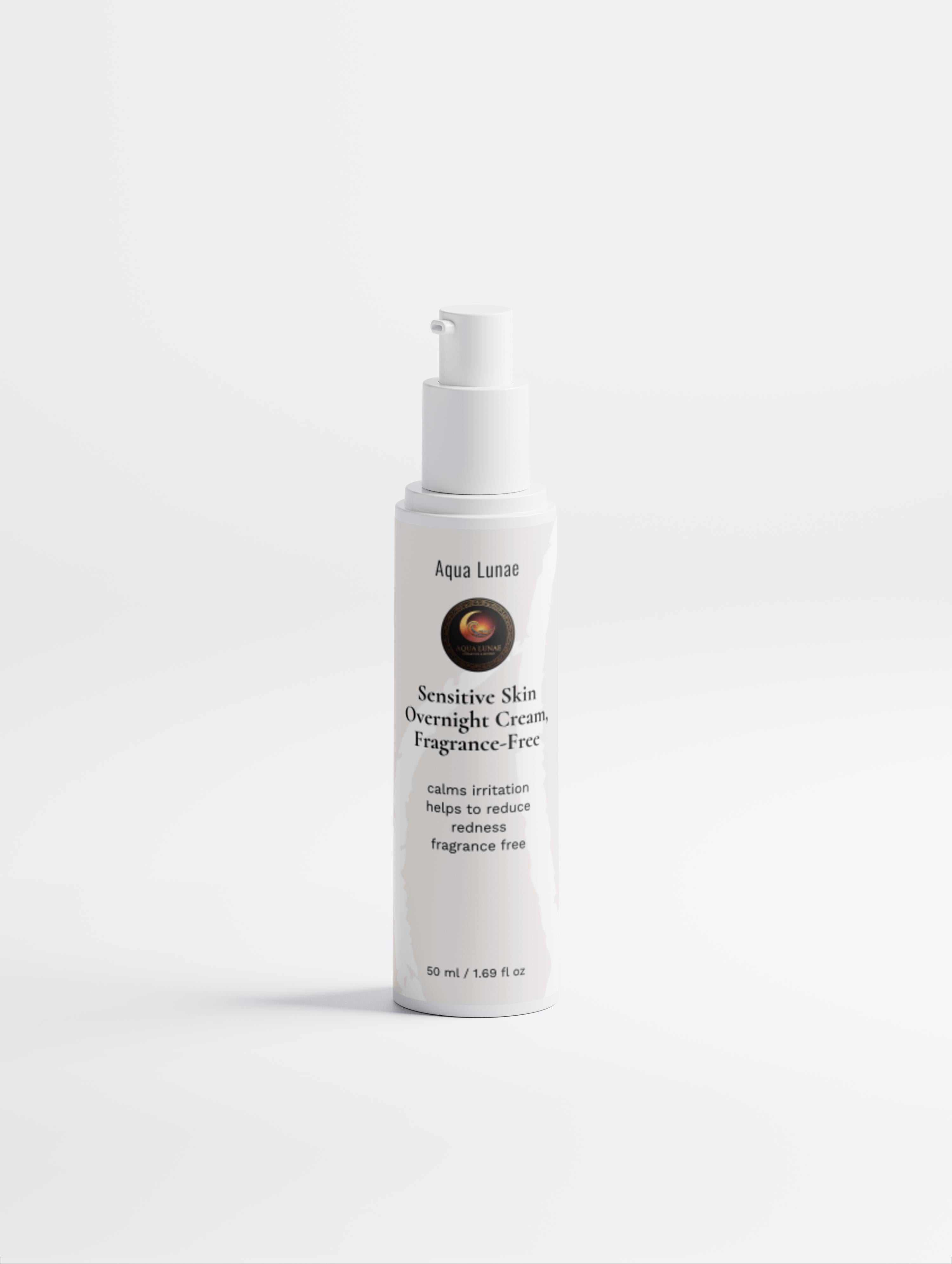 Sensitive Skin Overnight Cream, Fragrance-Free