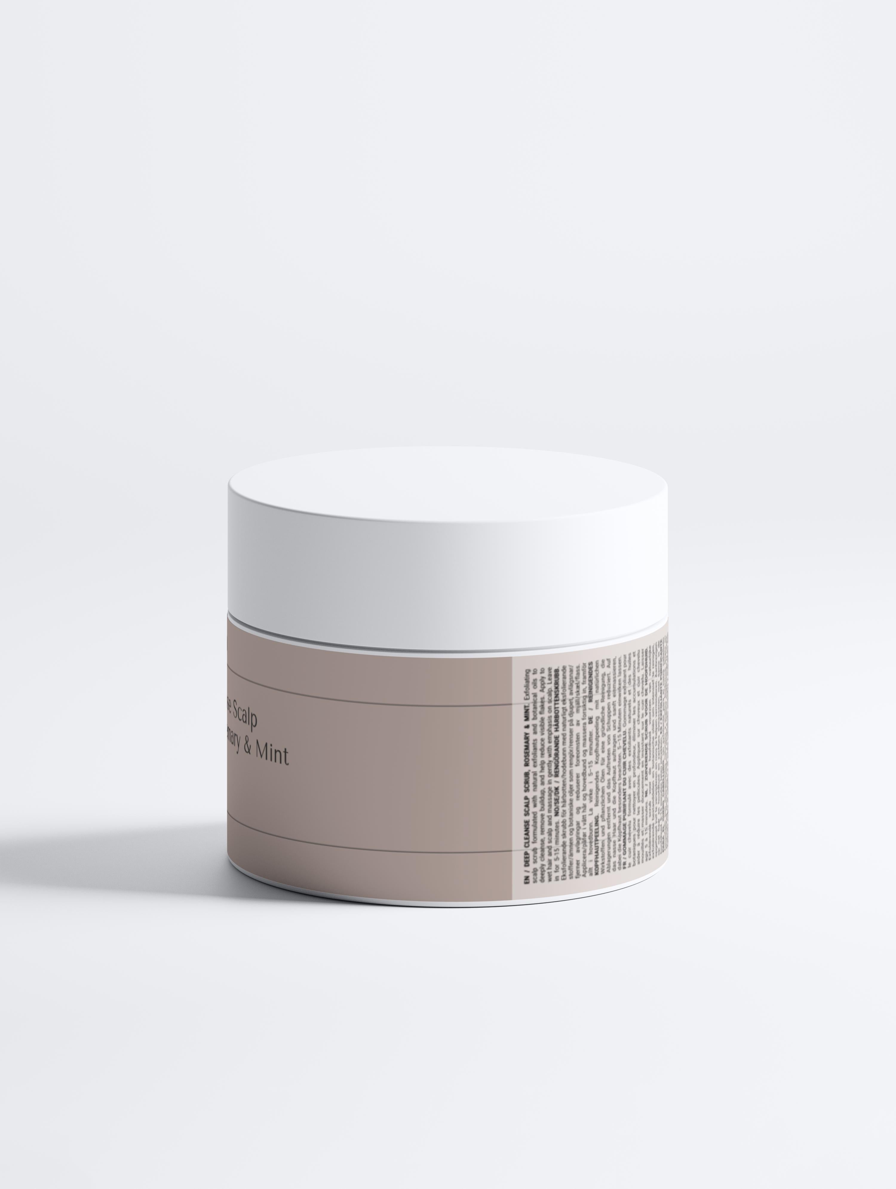 Deep Cleanse Scalp Scrub, Rosemary & Mint