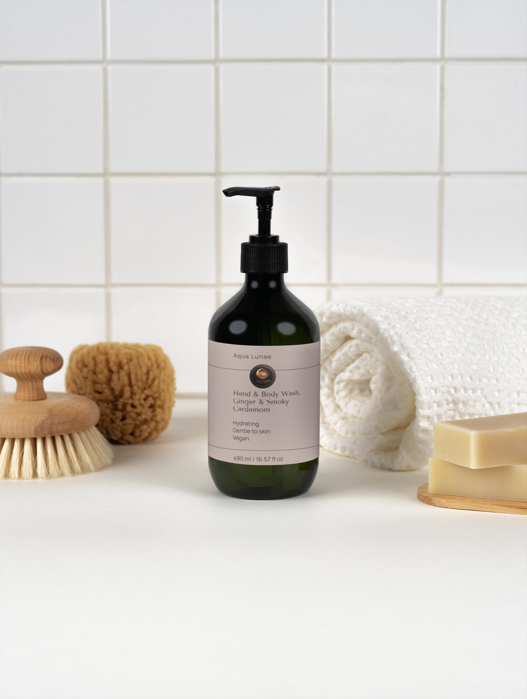 Hand & Body Wash, Ginger & Smoky Cardamom